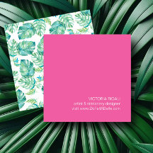 トロピカルモンステラ葉パーム