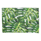 トロピカルモンステ葉ラの枕ケース 枕カバー (正面)