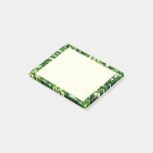 トロピカルモンステ葉ラ – 緑 ポストイット (アングル)