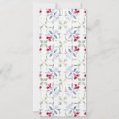 トロピカルモ結婚ロッコドアの名刺 招待状 (裏面)