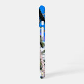 トロピカルヤシの木デザイン iPhone 16ケース (左側面)