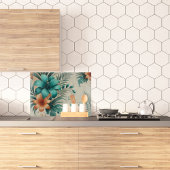 トロピカルライトガラス カッティングボード