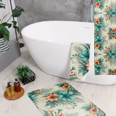 トロピカルライトシャワーカーテン シャワーカーテン