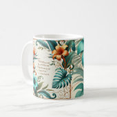 トロピカルライトモーニング賛美のマグカップ コーヒーマグカップ (正面左)