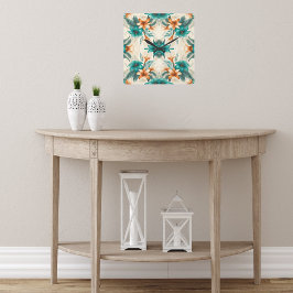 トロピカルライト スクエア壁時計