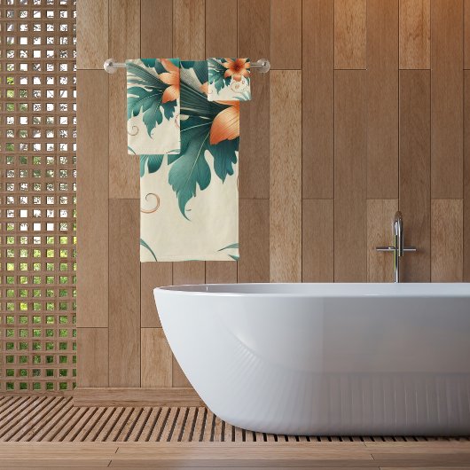 トロピカルライト バスタオルセット