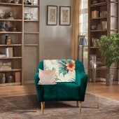 トロピカルライト フリースブランケット