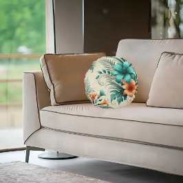 トロピカルライト ラウンドクッション