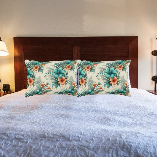 トロピカルライト 枕カバー
