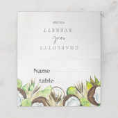 トロピカルライム&ココナッツ プレイスカード (外部開封)