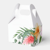 トロピカルラウパーティー カラフル水彩花 フェイバーボックス (裏面サイド)