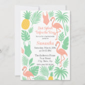 トロピカルラストスプラッシュバチェロレッテ招待状 招待状 (正面)
