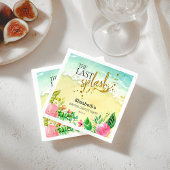 トロピカルラストスプラッシュ独身最後の夜🌴 スタンダードカクテルナプキン