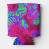 トロピカルラッシュマゼンタ葉 缶クーラー (正面)