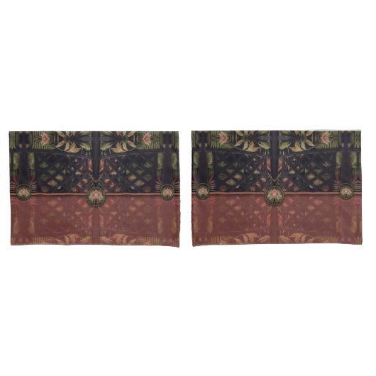 トロピカルラティチェワーククラッチ 枕カバー (フロントセット)