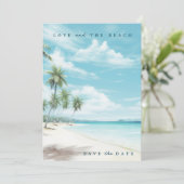 トロピカルラブとビーチフォト結婚ズ セーブザデート (スタンド正面)