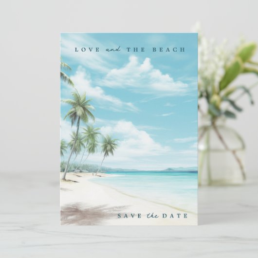 トロピカルラブとビーチフォト結婚ズ セーブザデート (スタンド正面)