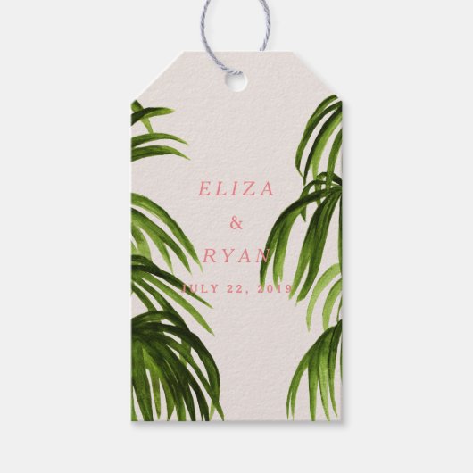 トロピカルラブ/ラベル ギフトタグ (正面)