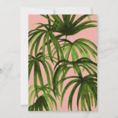 トロピカルラブ 招待状 (裏面)