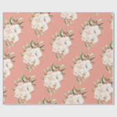 トロピカルランとパームオンサンゴ ラッピングペーパー (フラット)