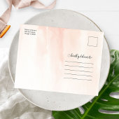 トロピカルリゾートウェディング・保存日 ポストカード