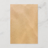 トロピカルリースサンディビーチ結婚式詳細 エンクロージャーカード (裏面)