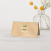 トロピカルリースサンディビーチ結婚式 プレイスカード (裏面)