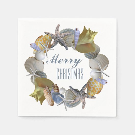 トロピカルリースパーティー紙ナプキンス スタンダードカクテルナプキン (正面)