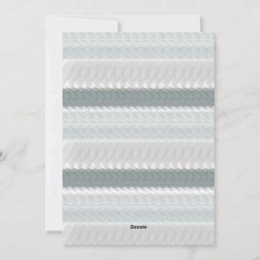 トロピカルリーフのダスティーブルーゴールドクリスマスパーティ シーズンカード (裏面)