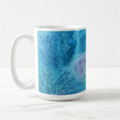 トロピカルリーフオリジナルアートコーヒーマグ コーヒーマグカップ (左)