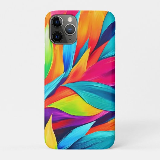 トロピカルリーフタペストリー絵を描ズ Case-Mate iPhoneケース (裏)