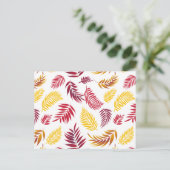 トロピカルリーフパターン20 シーズンポストカード (スタンド正面)