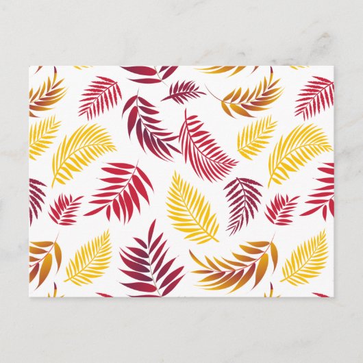 トロピカルリーフパターン20 シーズンポストカード (正面)