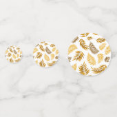 トロピカルリーフパターン22 コンフェッティ (裏面)