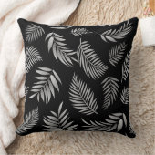 トロピカルリーフパターン4 クッション (ブランケット)
