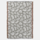 トロピカルリーフパターン9 スローブランケット (正面縦)