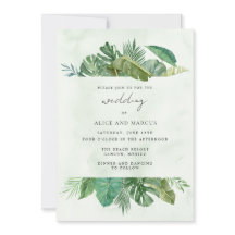 トロピカルリーフビーチの目的地の結婚式