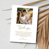 トロピカルリーフフォトビーチ結婚式ありがとう サンキューカード