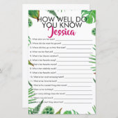 トロピカルリーフブライドのゲームをよく知っている (正面/裏面)