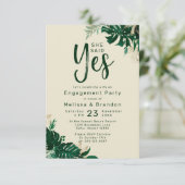 トロピカルリーフ彼女はYes婚約パーティと言った 招待状 (スタンド正面)