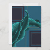 トロピカルリーフ21歳の誕生日パーティー 招待状 (裏面)