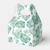 トロピカルリーフ シータートル 水彩画 フェイバーボックス (裏面サイド)