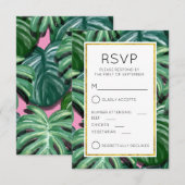 トロピカルリーフ フォリアージ グリーン＆ルシュ RSVP (正面/裏面)