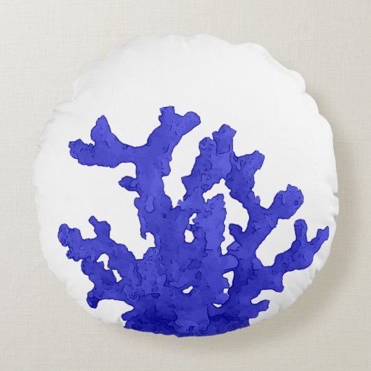 トロピカルリーフ ラウンドクッション (正面)