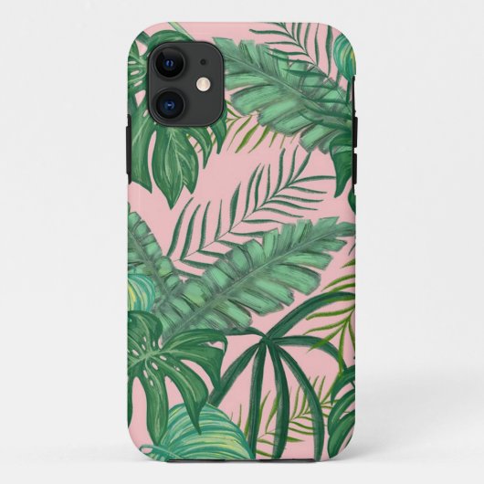 トロピカルリーフ Case-Mate iPhoneケース (裏面)