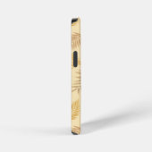 トロピカルリーブスパターン 6 iPhoneケース (右側面)