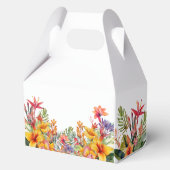 トロピカルルアウ ハワイアン ブライダルシャワー フェイバーボックス (裏面)