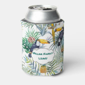 トロピカルルアウ（ハワイ式宴会）、トゥカン、ピンアップル 缶クーラー (缶裏面)