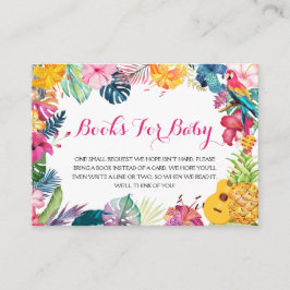 トロピカルルアウ（ハワイ式宴会）ブックベビーエンクロージャカード エンクロージャーカード