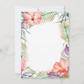 トロピカルルンチョン招待状特別命令 招待状 (裏面)